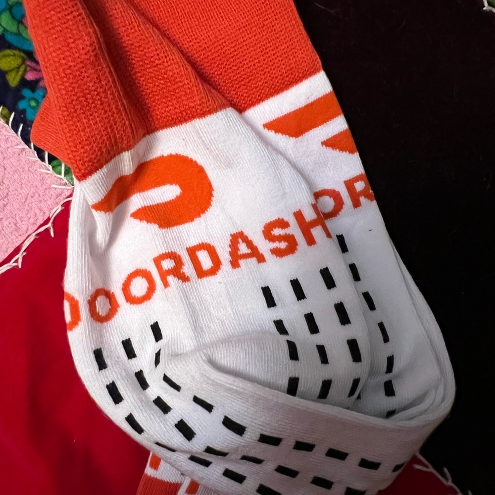 DoorDash socks, brand new